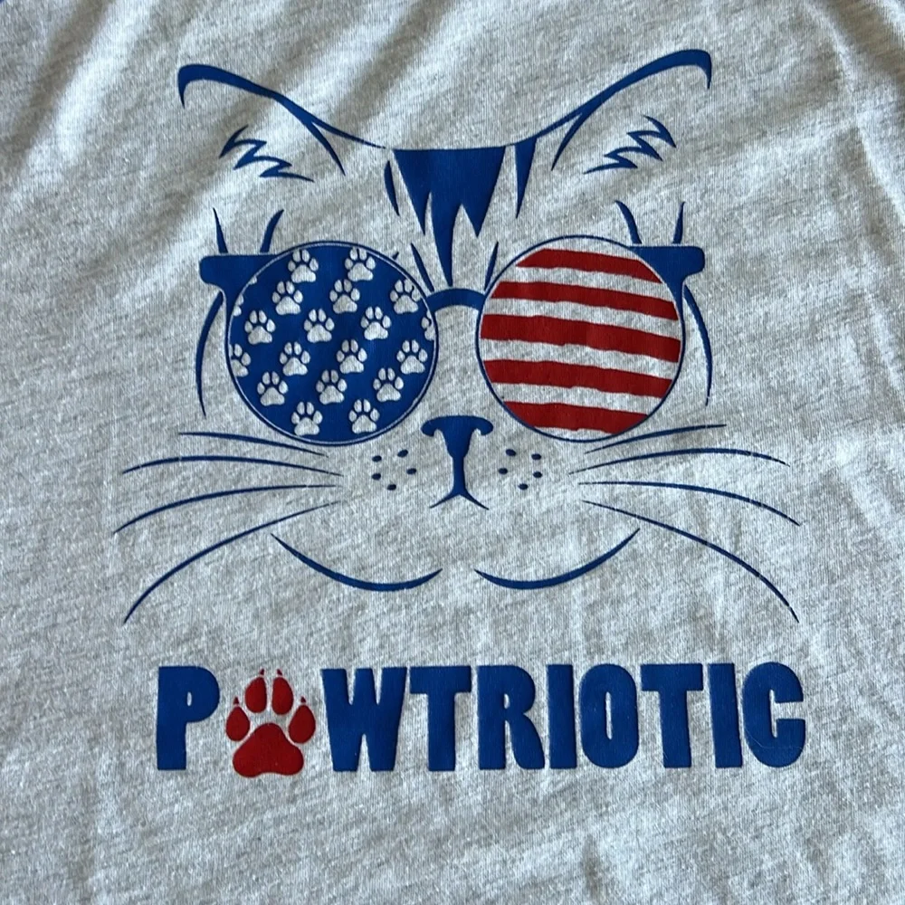 Cat Graphic Baseball Style long sleeve t-shirt - Picture 3 of 4